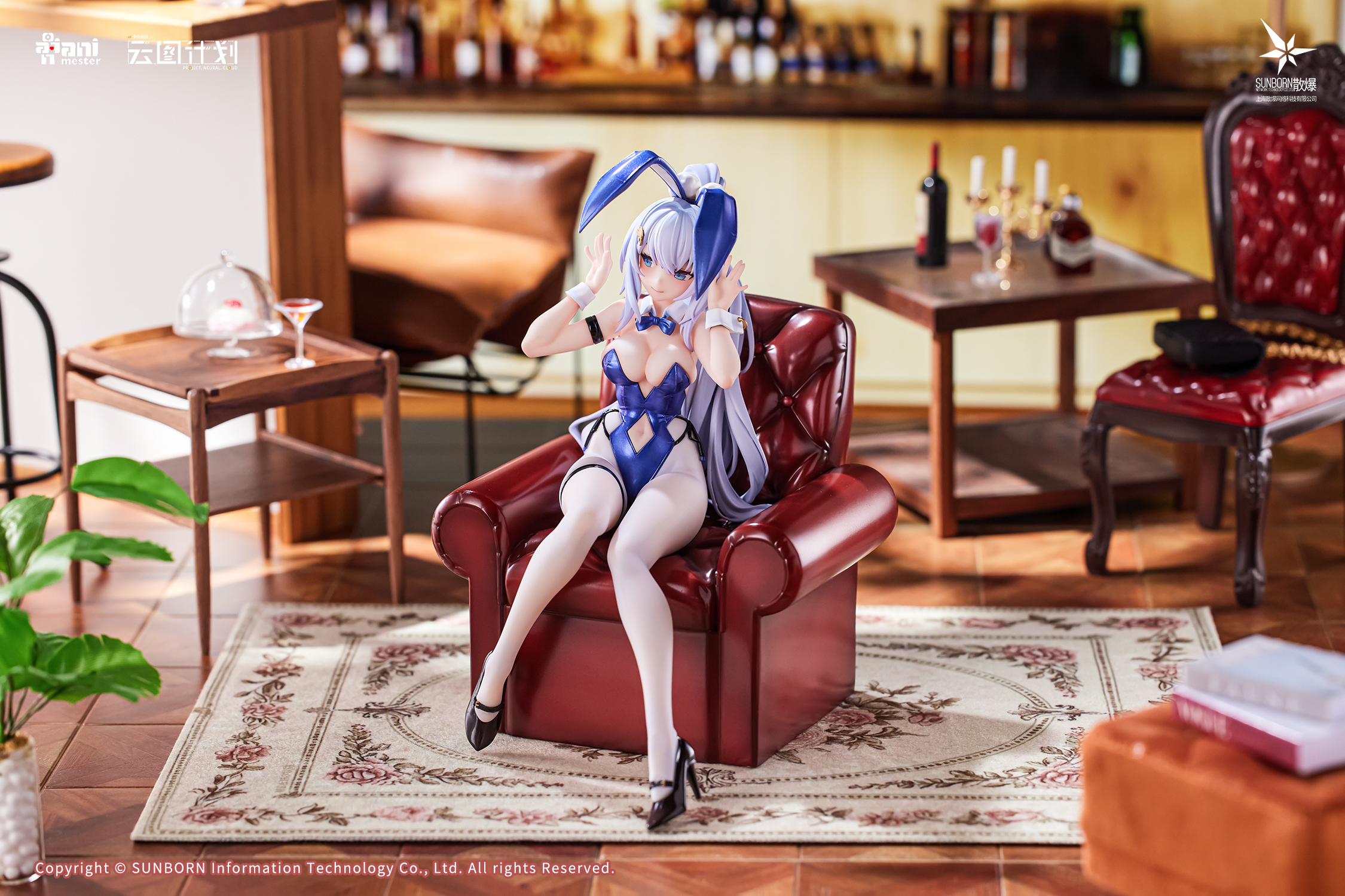 ANIMESTER 大漫匠 1/7 少女前線：雲圖計畫 溫蒂妮 - 甜兔合奏Ver.  "GIRLS' FRONTLINE: NEURAL CLOUD" UNDINE - SWEET RABBIT SYMPHONY 1/7 SCALE FIGURE