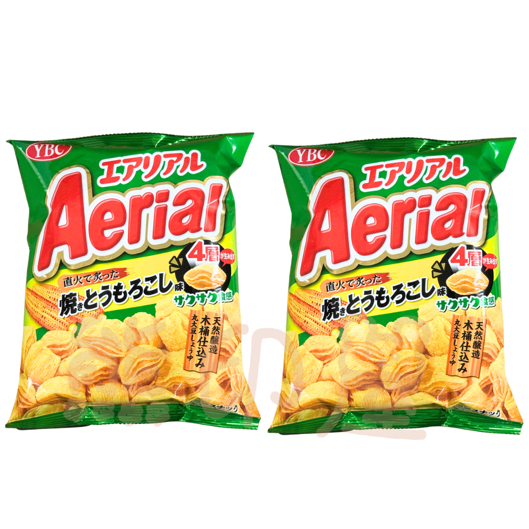 YBC包裝Aerial四層粟米脆-烤粟米味 X2包 (綠) 到期日 2026-3-30