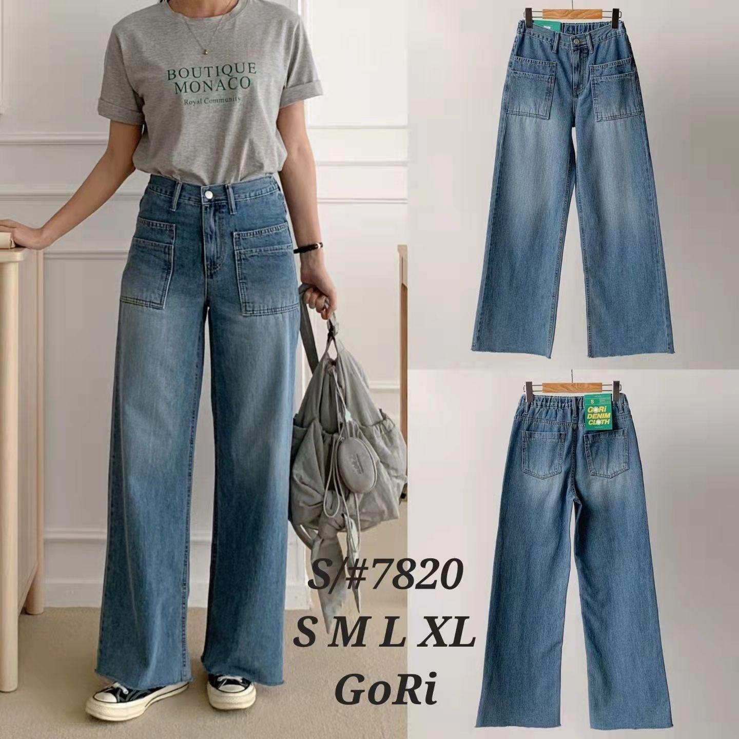 韓國gori 牛仔褲#7820 ～106W