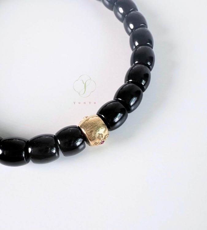 墨玉和田玉(18K金)