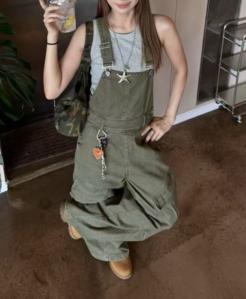 MI5027 型格工裝口袋工人褲