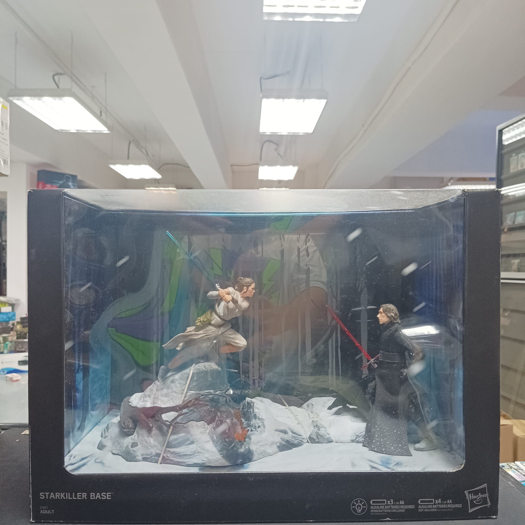 Star Wars The Black Series Centerpiece Rey (Starkiller Base) & Kylo Ren Figure