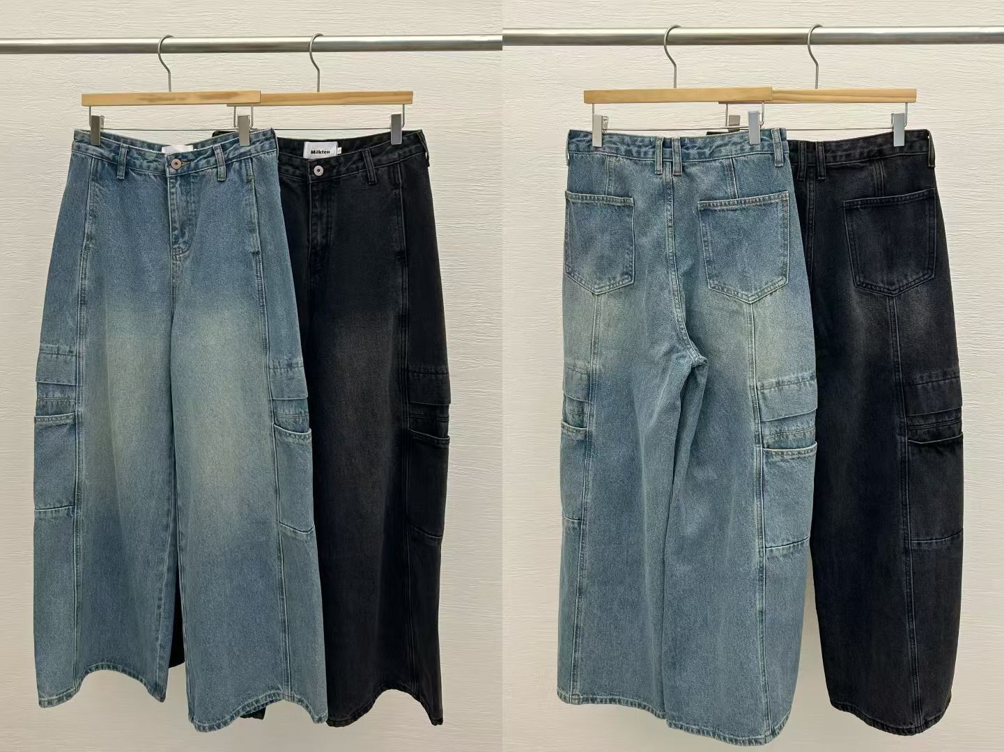 MI5028 洗水工裝牛仔褲