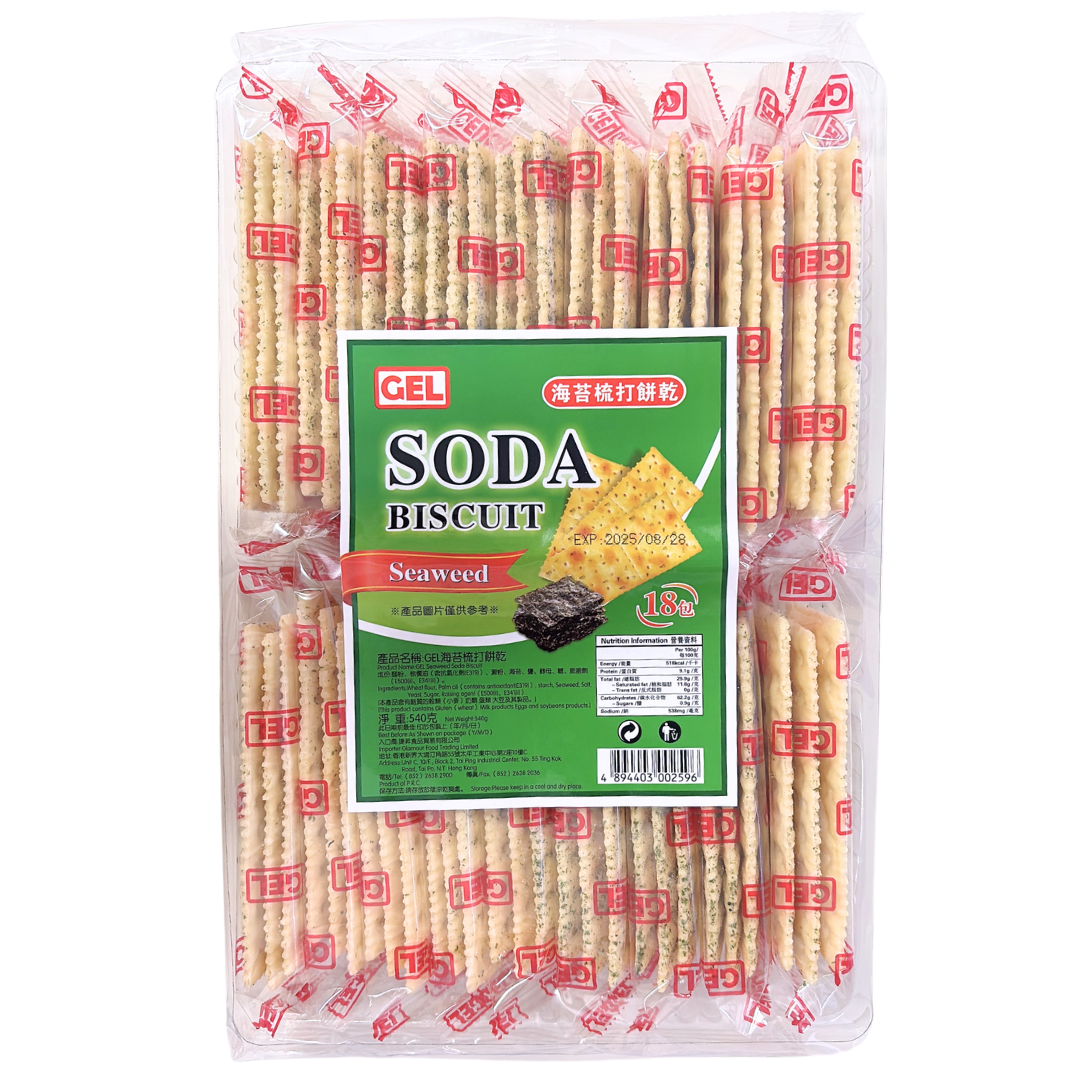 GEL海苔梳打餅乾 540G
