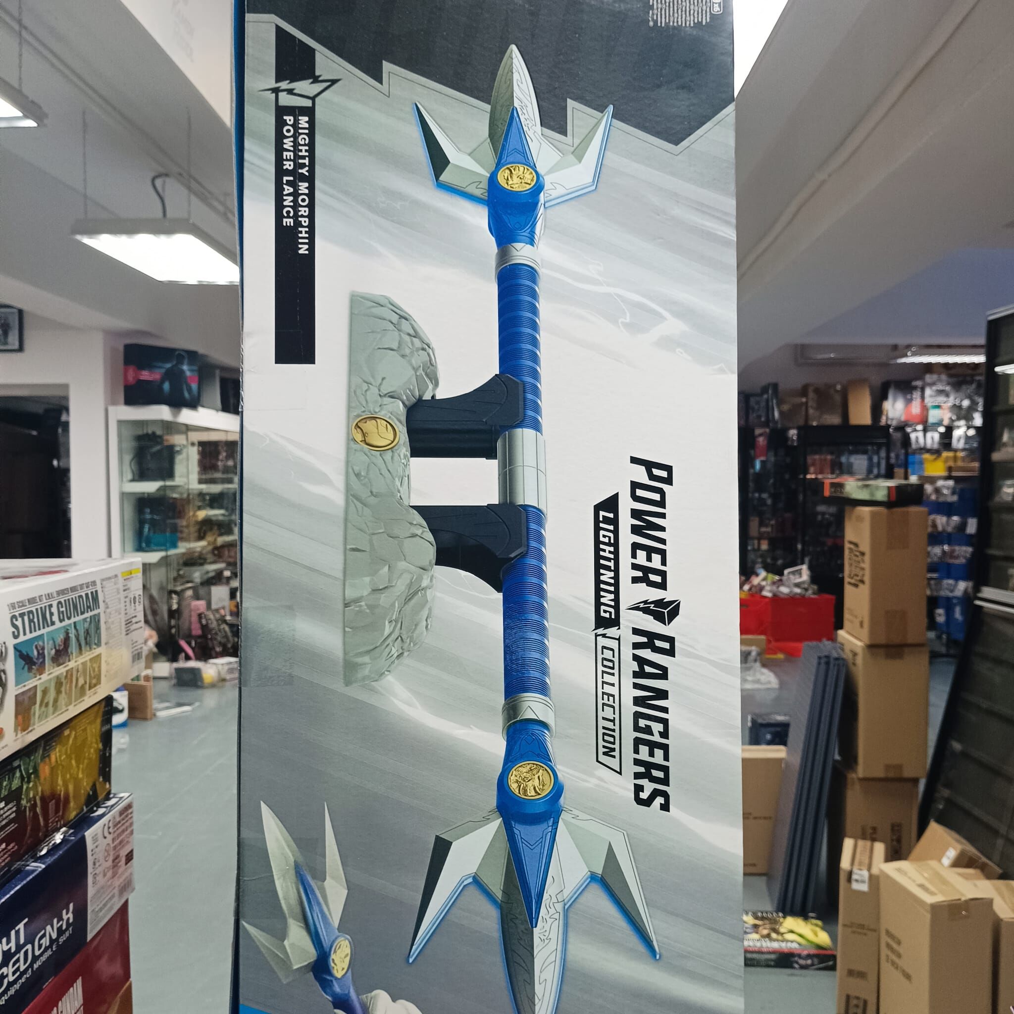 Power Rangers Lightning Collection Mighty Morphin Blue Ranger Power Lance