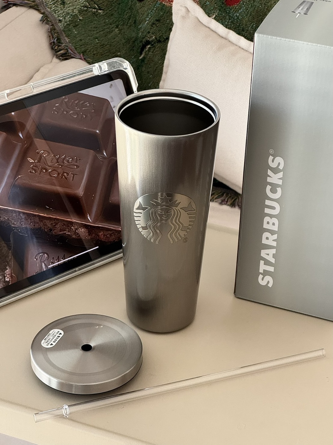 <快速出貨> STARBUCKS 星巴克 貓眼漸變水杯 800ml