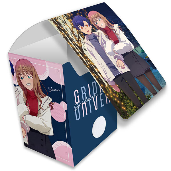 卡套+卡盒 (麻中蓬＆南夢芽/冬デート) パック[カーテン魂]