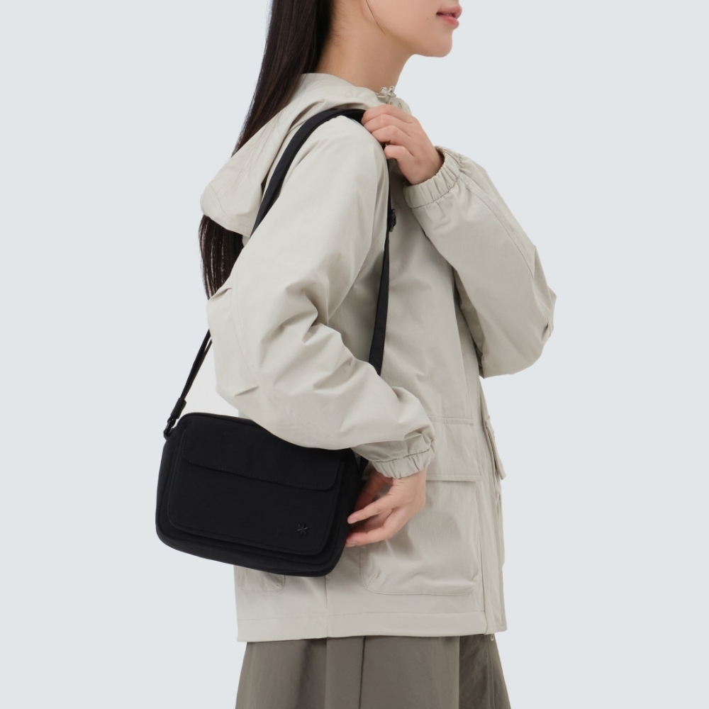 【現貨】snow peak Cample Flap Cross Bag 小鐵牌logo 側背包 S25FWCCB16