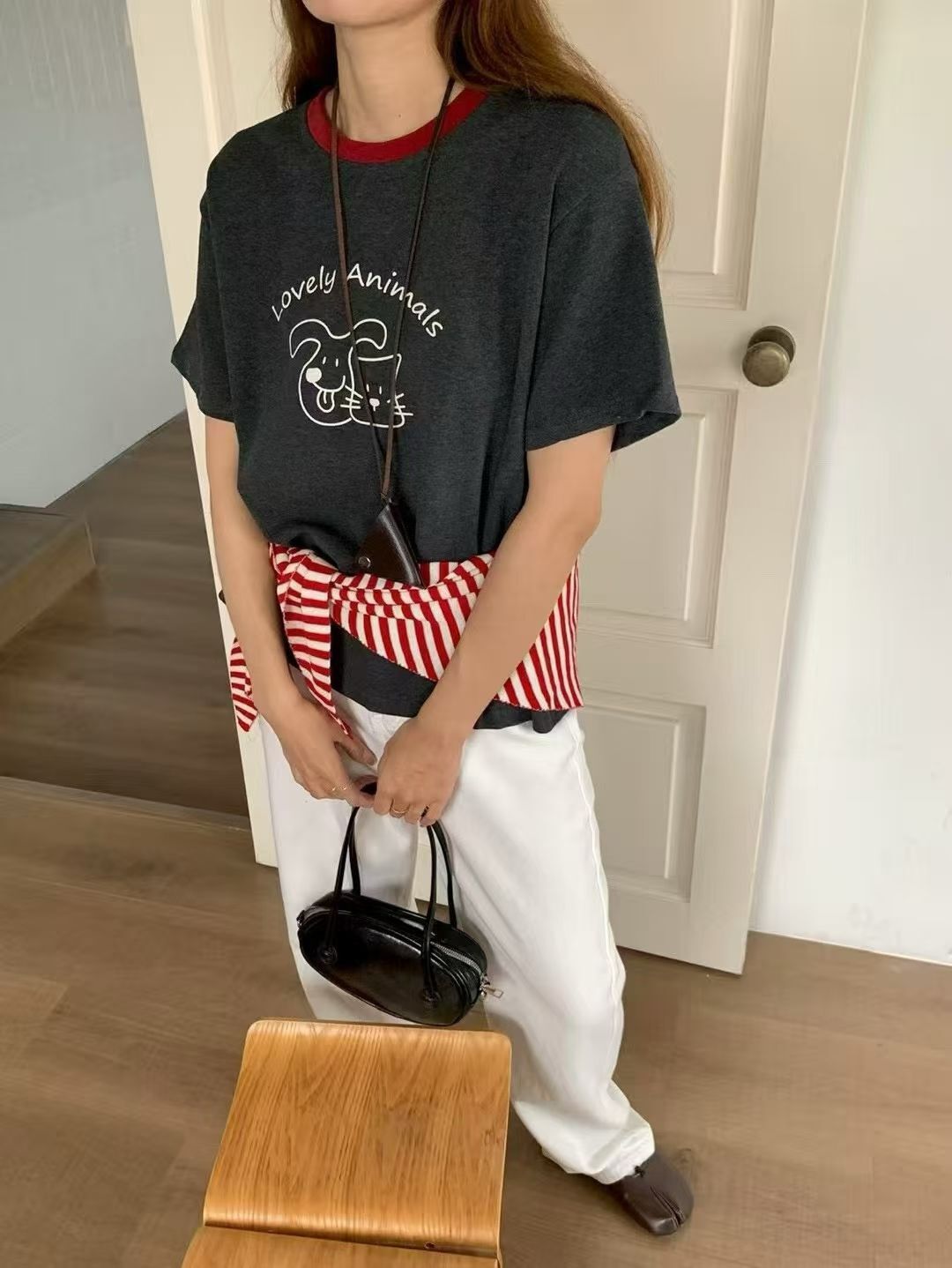 MI5032 小動物圖案Tee