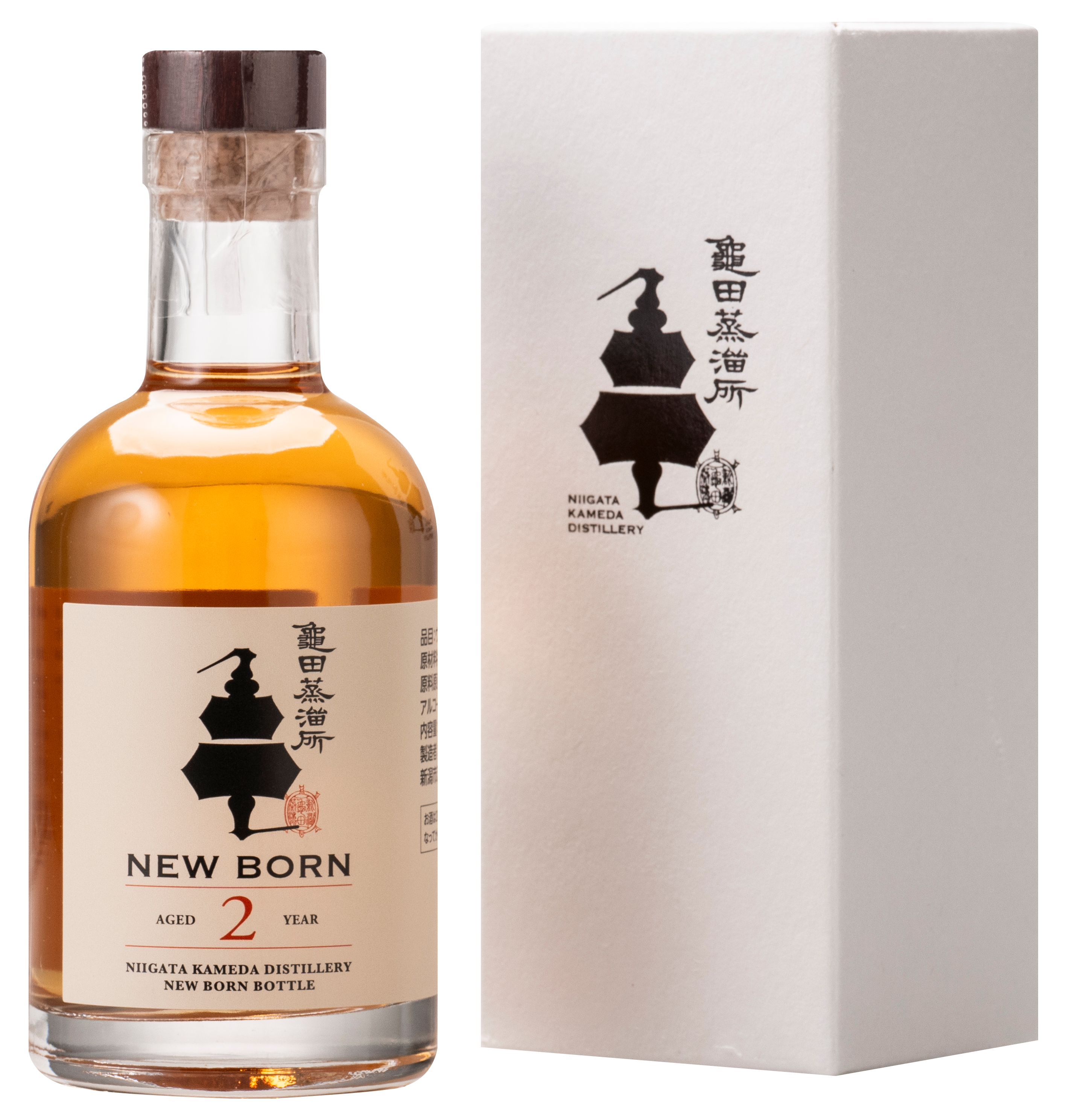 龜田蒸溜所 Newborn 2年 無泥煤