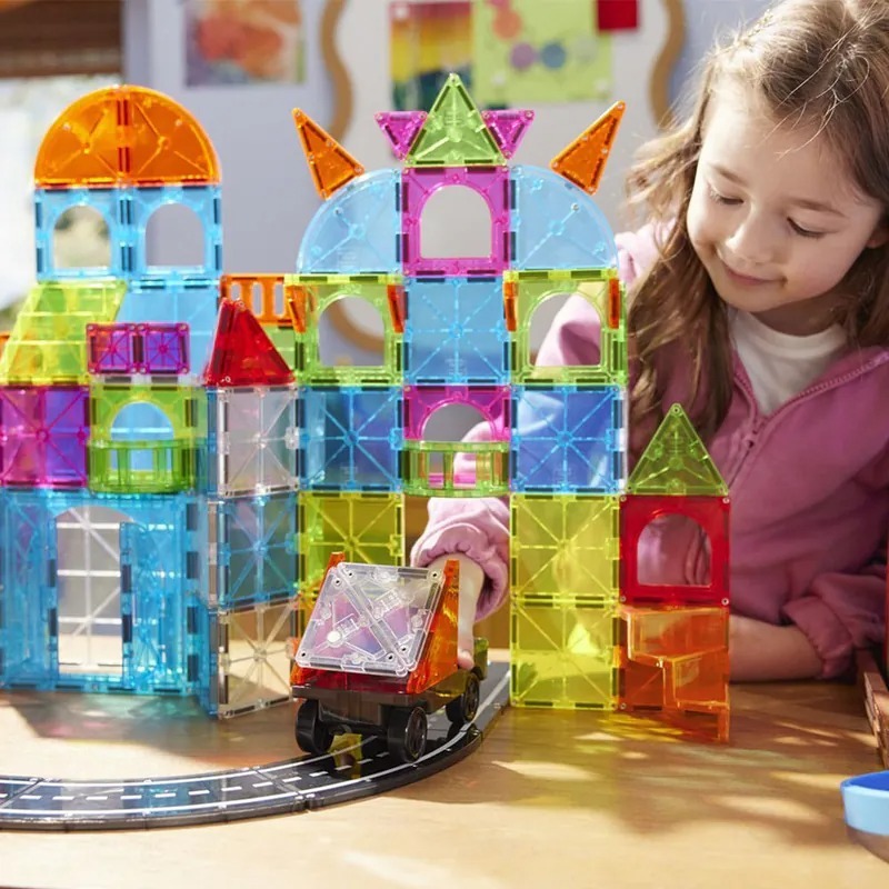 Magna-Tiles®Combo 磁力積木-110片城市大冒險