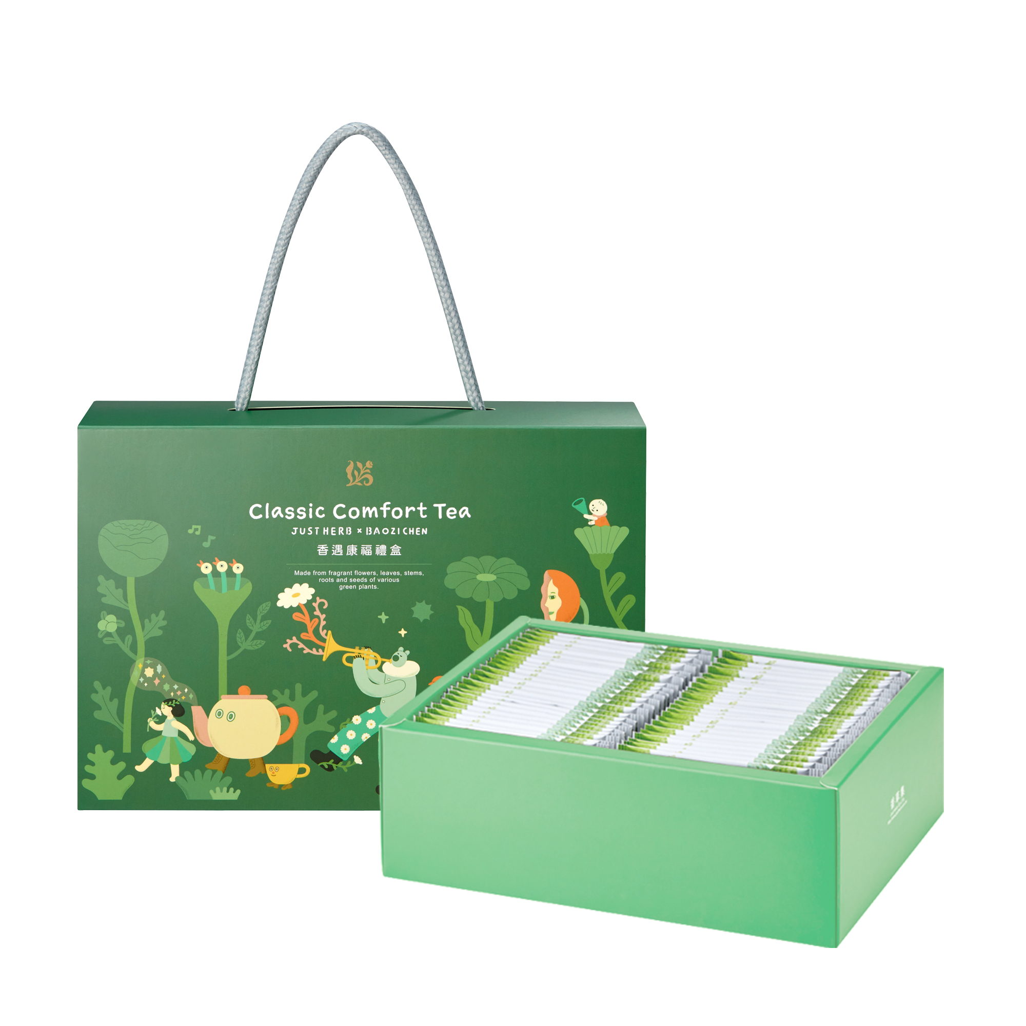 香遇康福禮盒 (康福茶*48入)