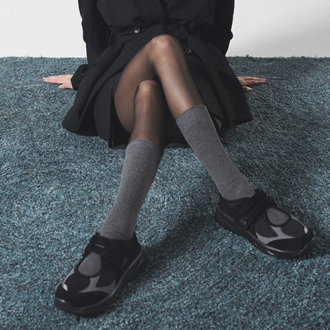 預購┃韓國限定 new balance FW Breeze 麂皮 瑪莉珍 黑色