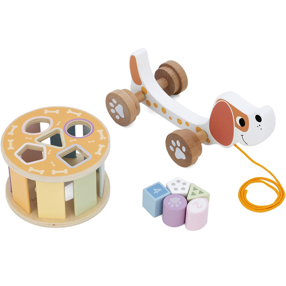 《 TOOKY TOY 》多形狀分類 - 小狗篇