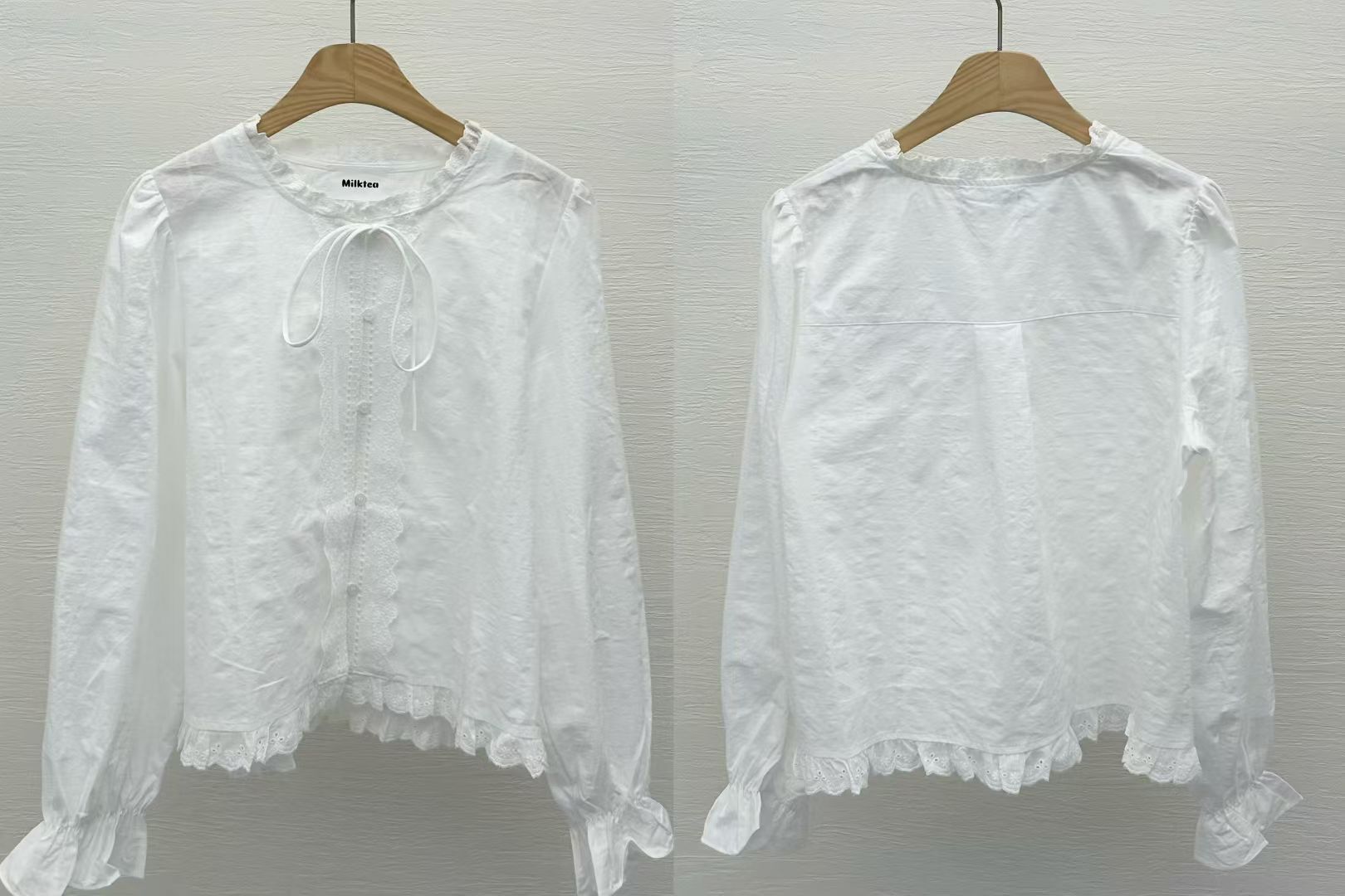 MI5042 小花邊法式上衣