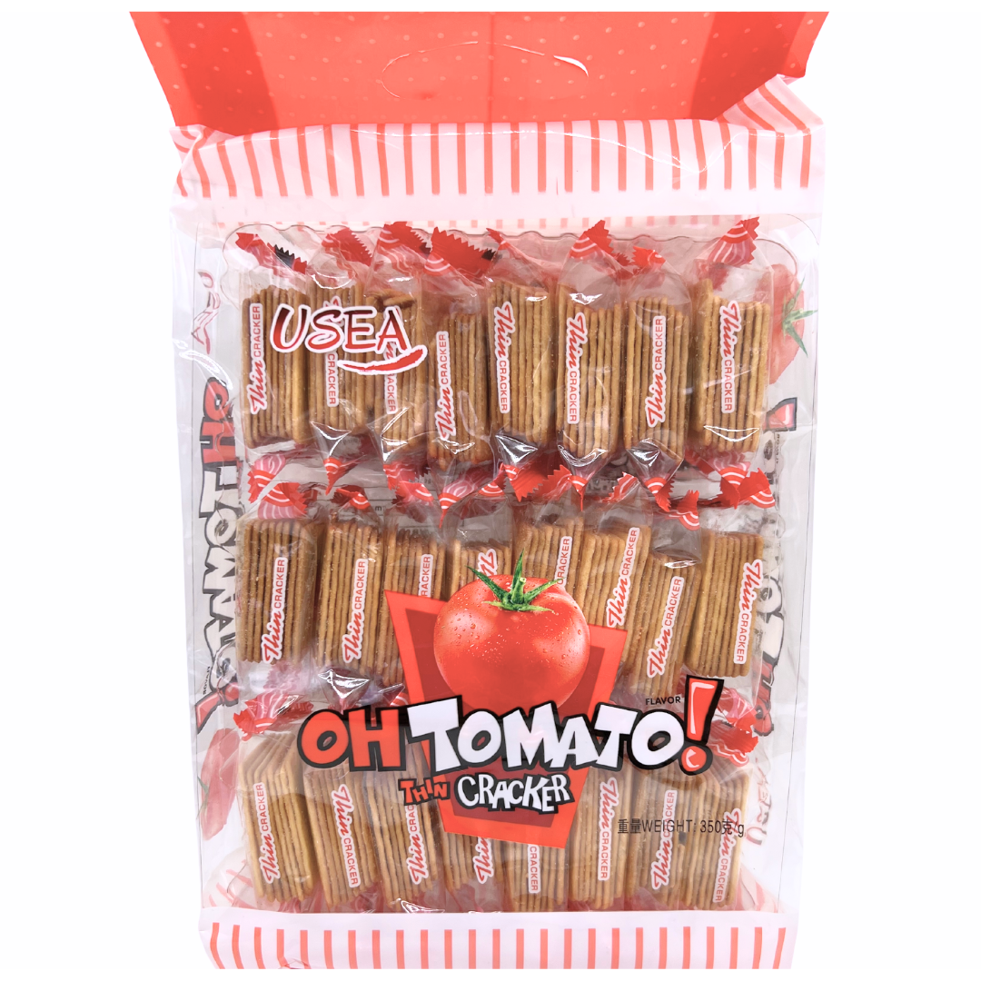 蕃茄味薄脆餅 350g (新舊包裝 隨機發貨)