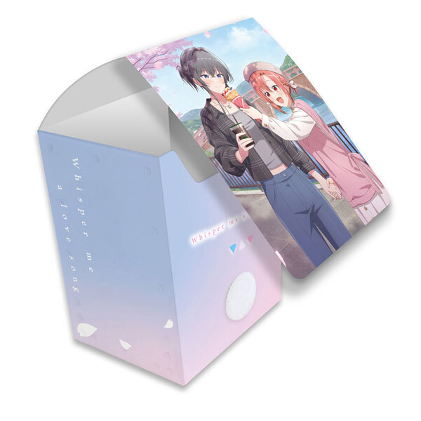 卡套+卡盒 ささやくように恋を唄う スリーブ (木野ひまり＆朝凪依) [カーテン魂]