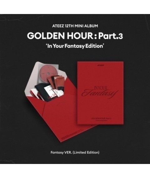 ATEEZ - 12TH MINI ALBUM [GOLDEN HOUR : PART.3 IN YOUR FANTASY EDITION] (LIMITED)
