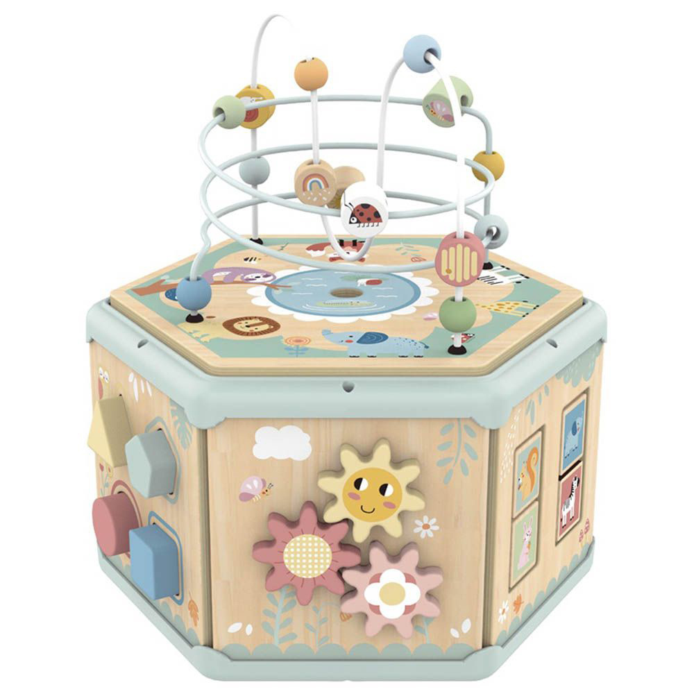 《 TOOKY TOY 》7合一益智串珠台