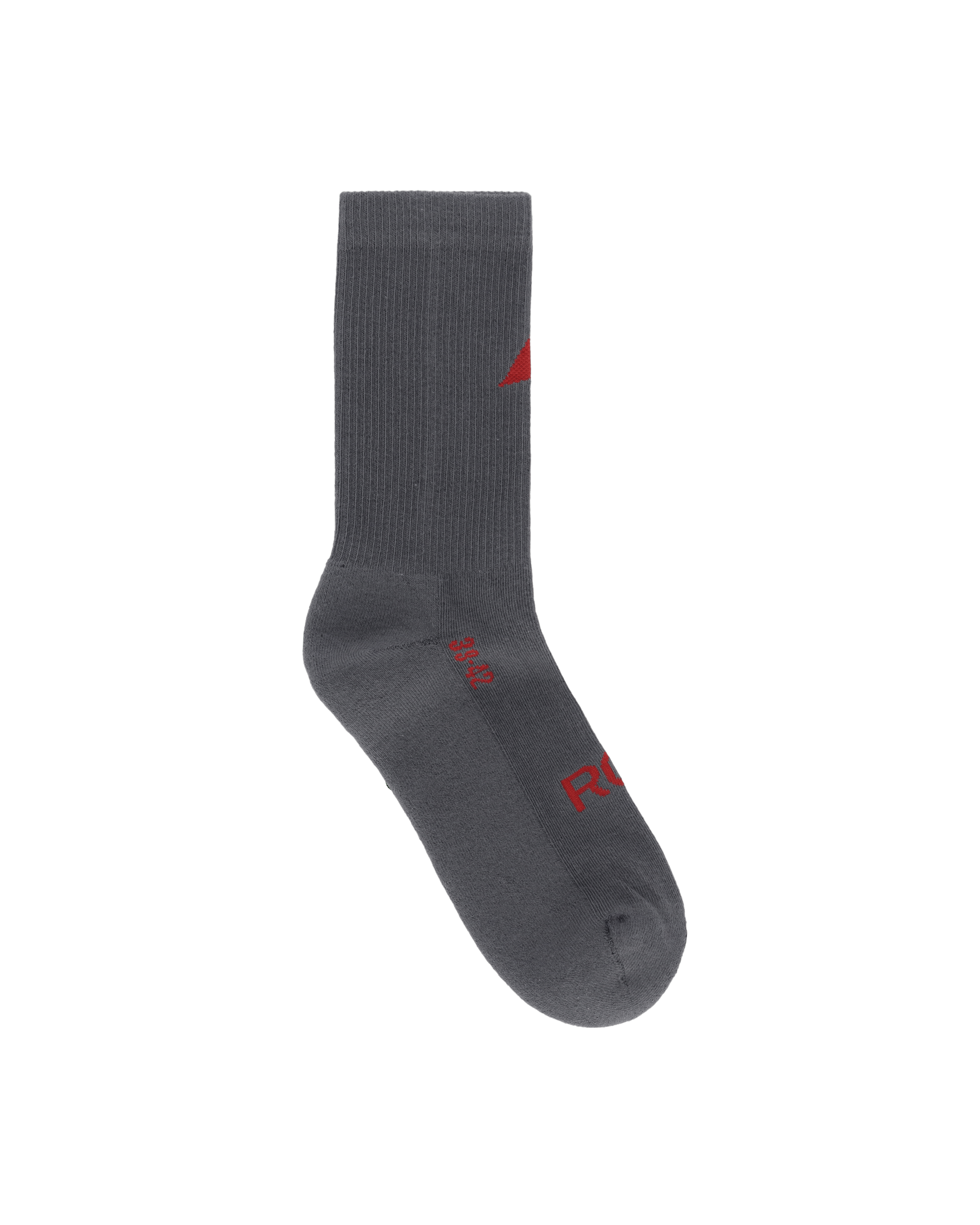 Roa Hiking｜Logo Biofil Socks "Grey"