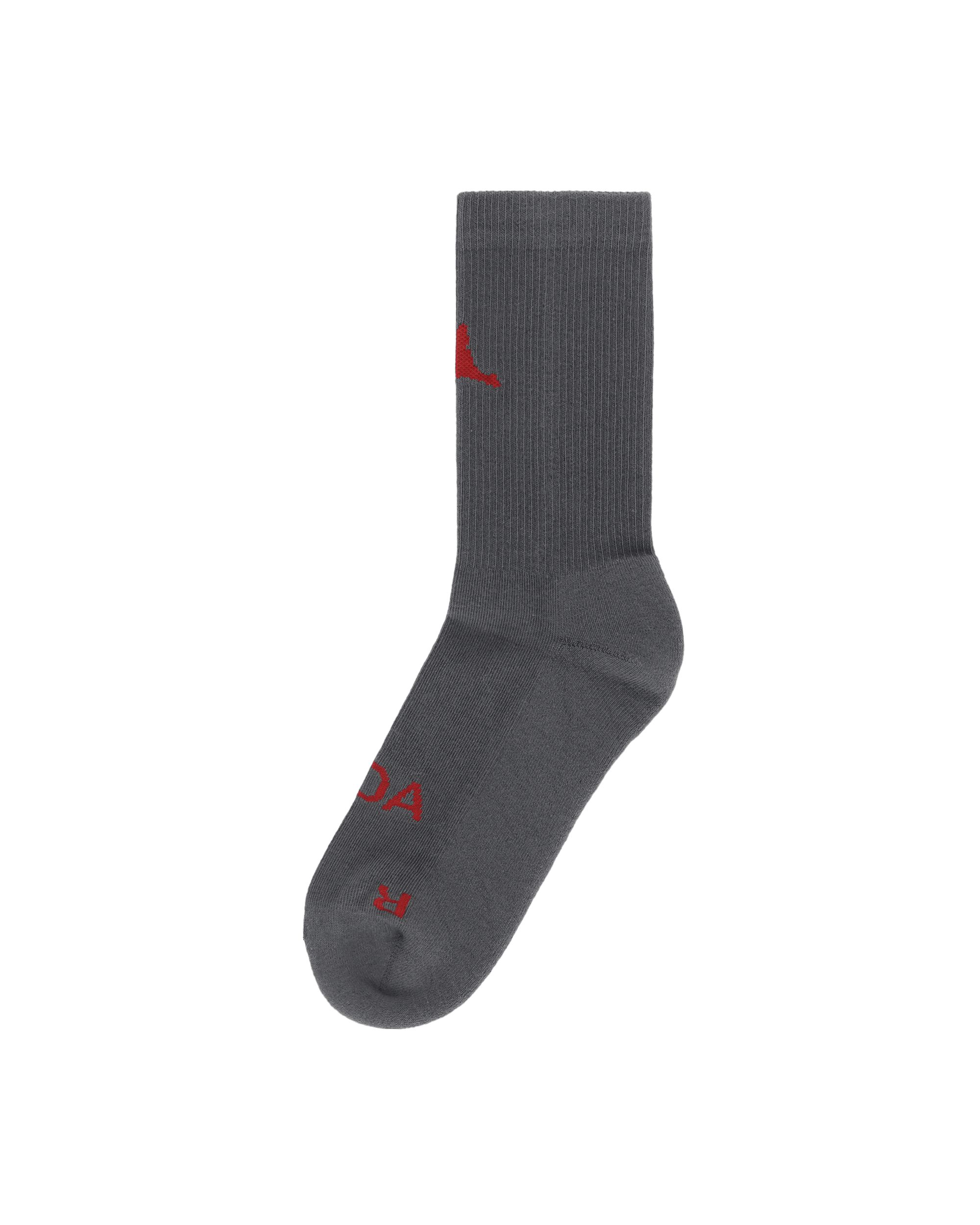 Roa Hiking｜Logo Biofil Socks "Grey"