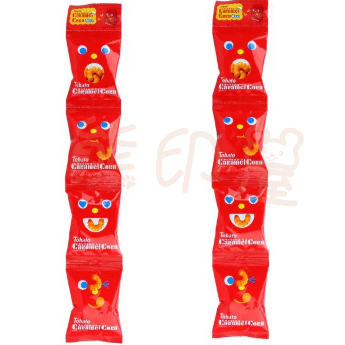 桃哈多4連粟米脆條 X 2 (新舊包裝 隨機發貨)