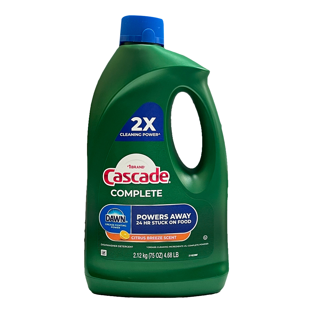 美國【Cascade】洗碗機專用洗碗精2.12kg/75oz(柑橘清香)