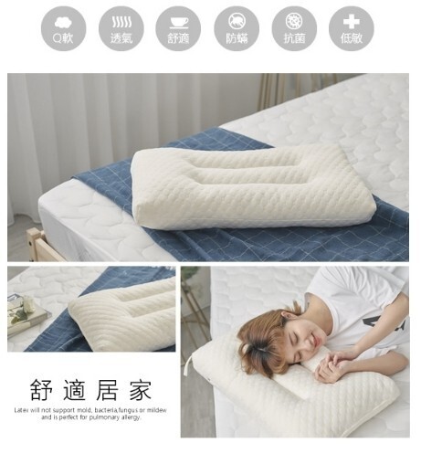 天然顆粒乳膠枕 買一送一