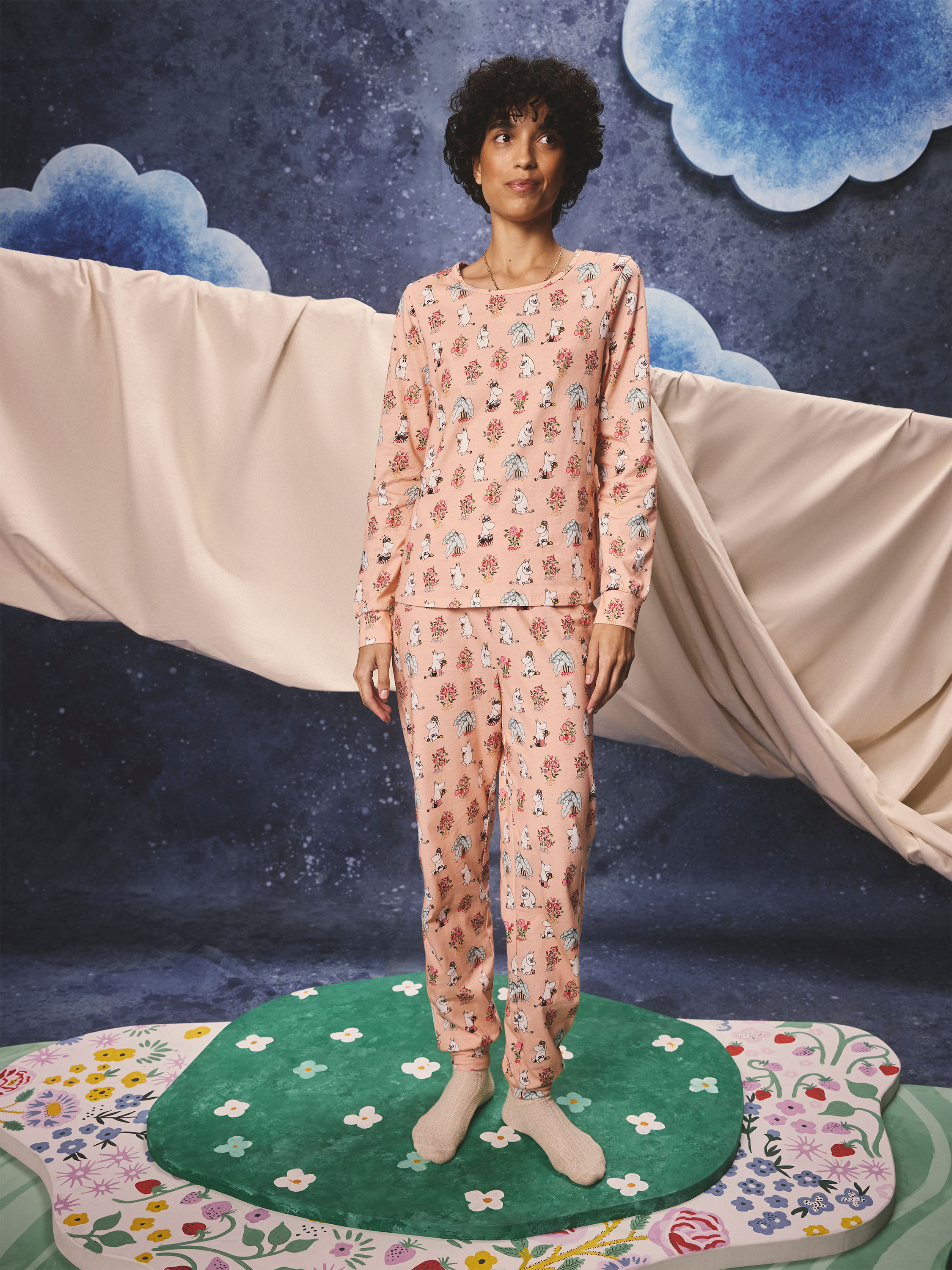 Moomin Bunches 長袖成套睡衣