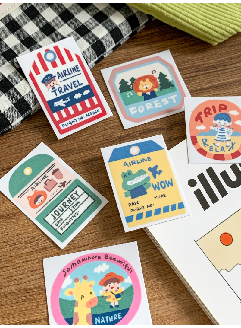 Molinta Sticker Flakes - Travel