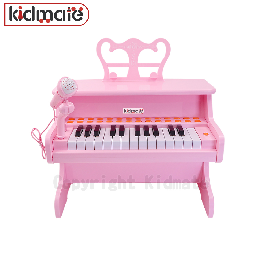 《 Kidmate 》琴之聲古典鋼琴(粉)KMT-50158P