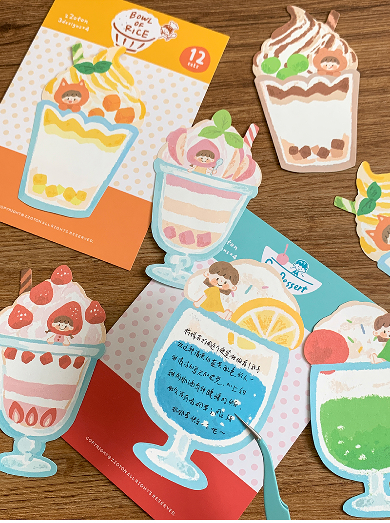 Molinta Memo Pad - Cup Dessert