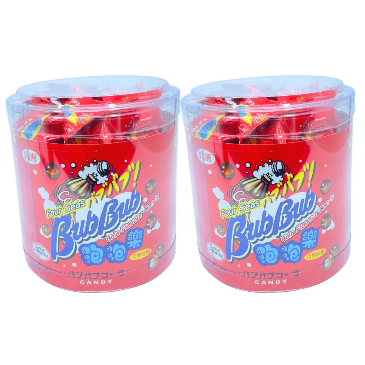四洲泡泡樂可樂味糖135G  X   2 (細)