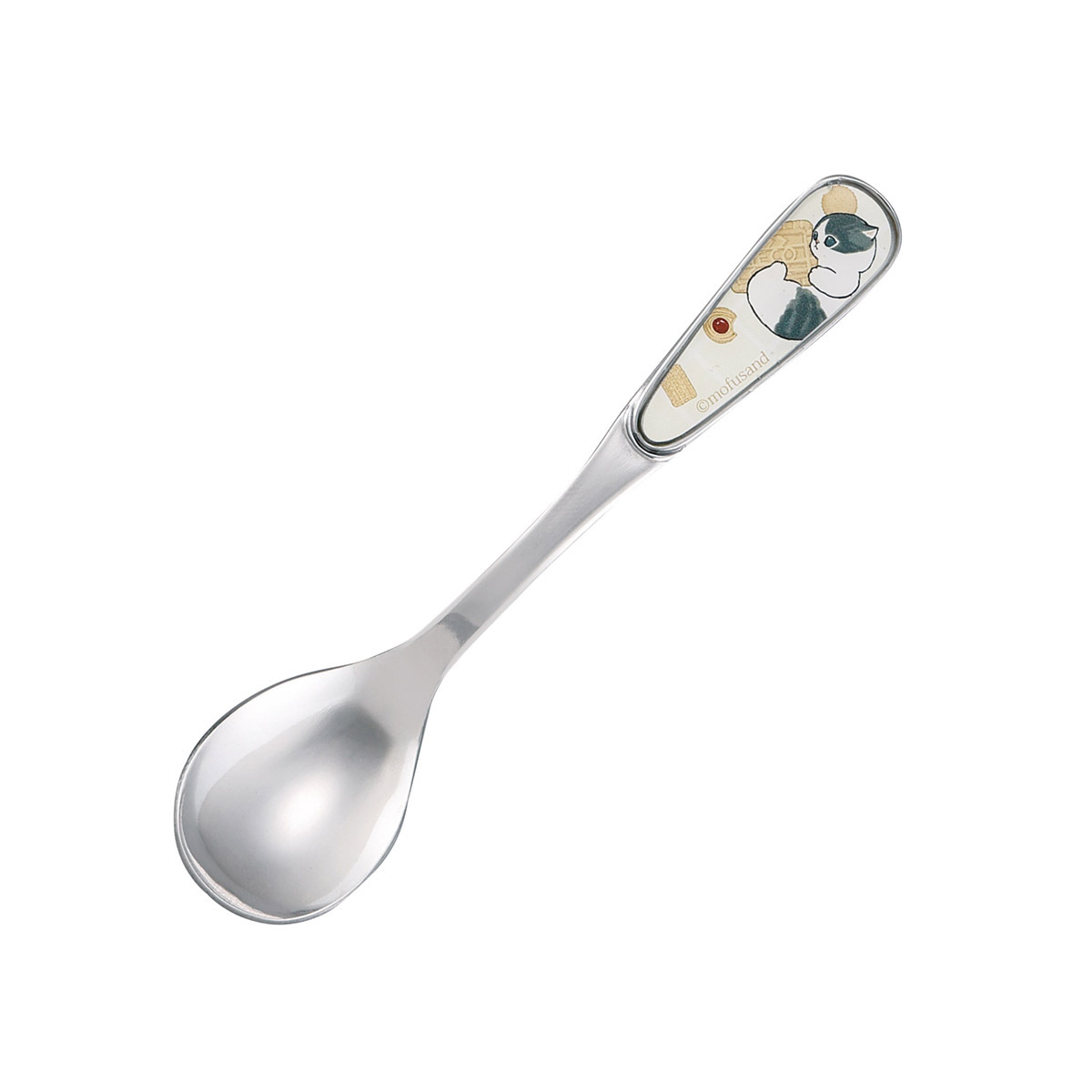 日本Yamaka mofusand 不銹鋼湯匙 -餅乾 -MFS13-850