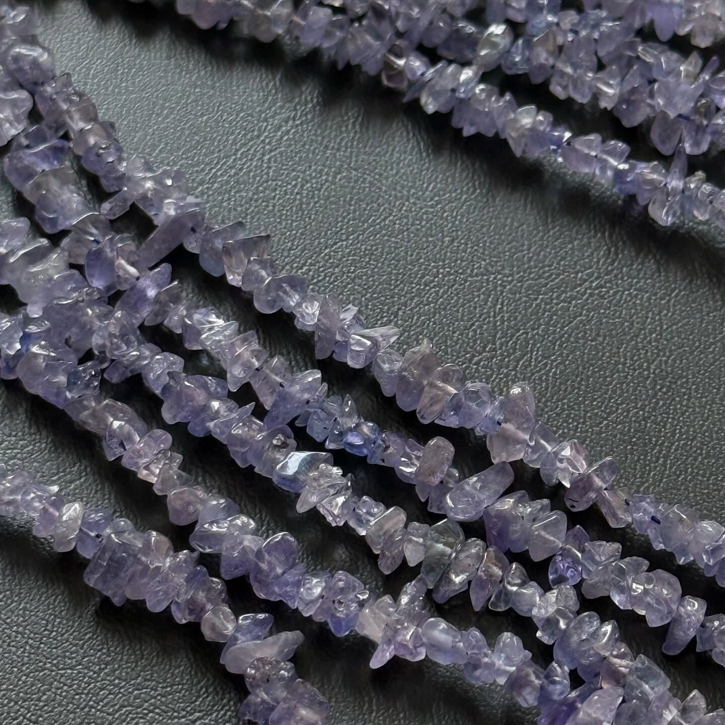 [原石] 坦桑石 / 丹泉石 925銀項鏈 水晶項鍊