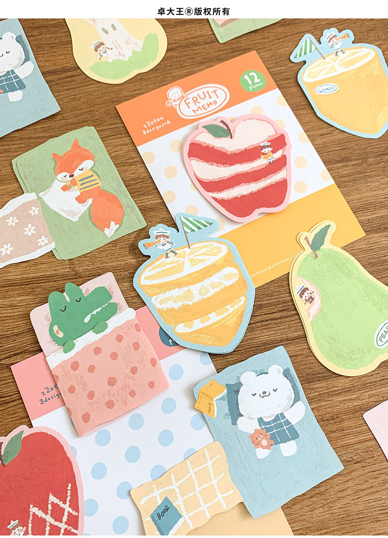 Molinta Memo Pad - Fruit Memo