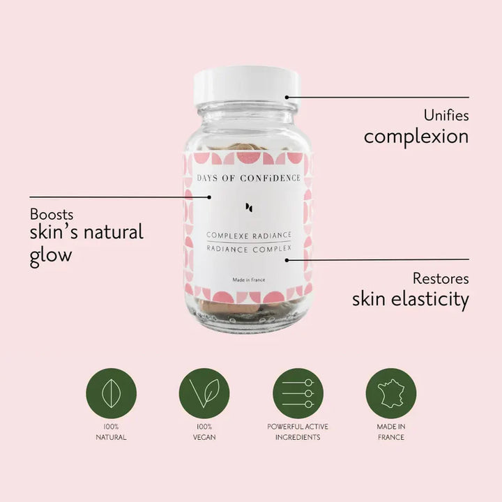 Days of Confidence Radiance Complex 天然美肌美白小橙丸 60粒