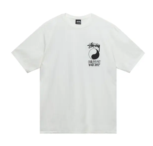 Stussy x Our Legacy Frame Pigment Dyed Tee 'Natural'