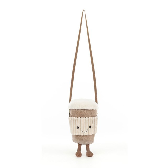 JellyCat Amuseables Coffee-To-Go Bag