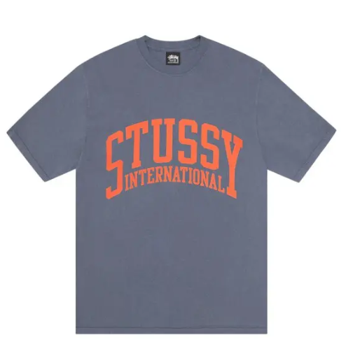 Stüssy International Pigment Dyed Tee 'Indigo Blue'