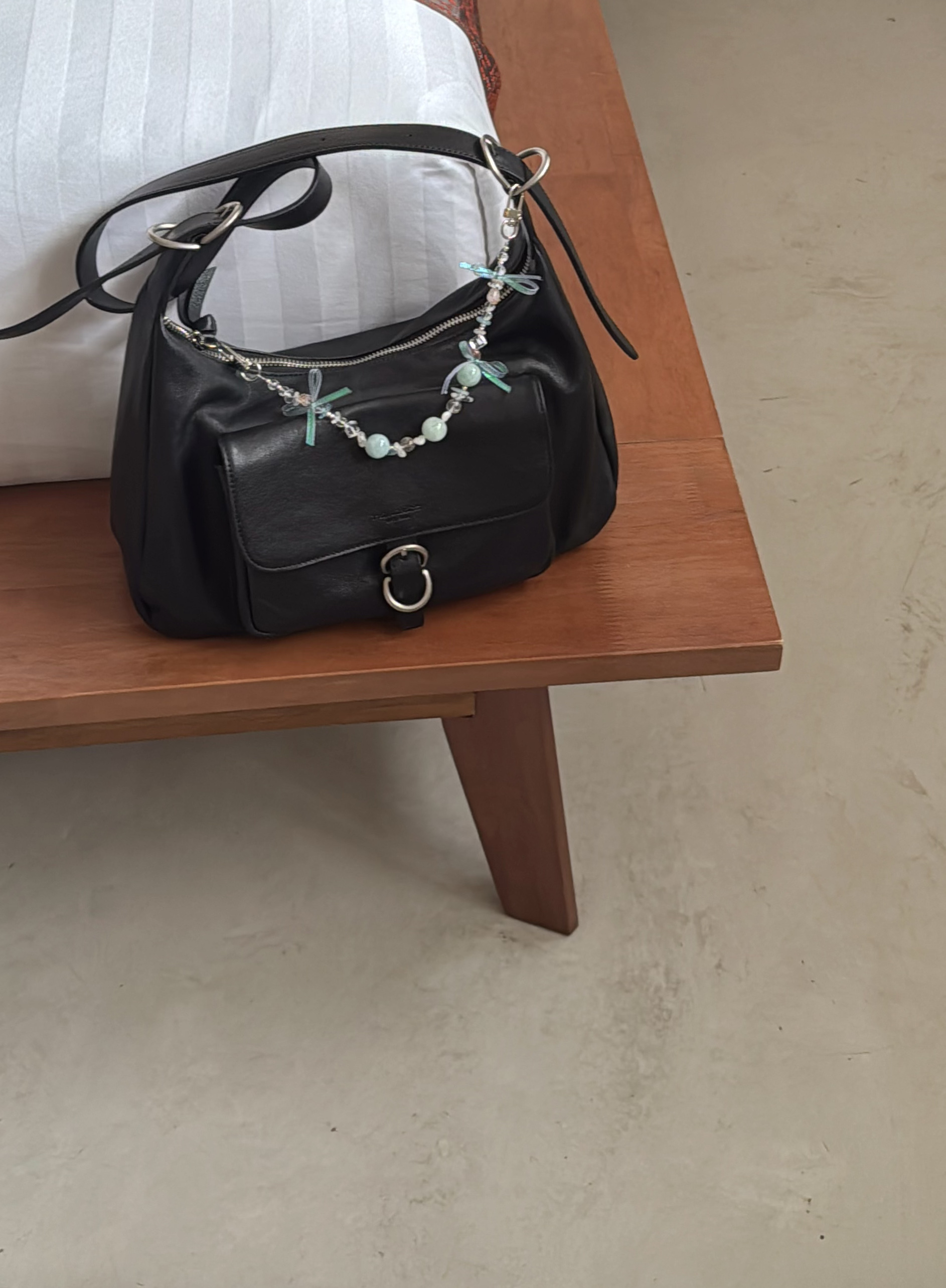 Bucks&leather羊皮法式流浪包代購