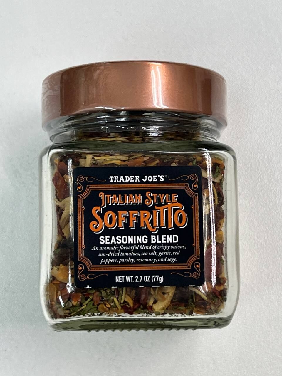 [S] TRADER JOE'S ITALIAN STYLE SOFFRITTO SEASONING BLEND, 00640466 (SZZ693)