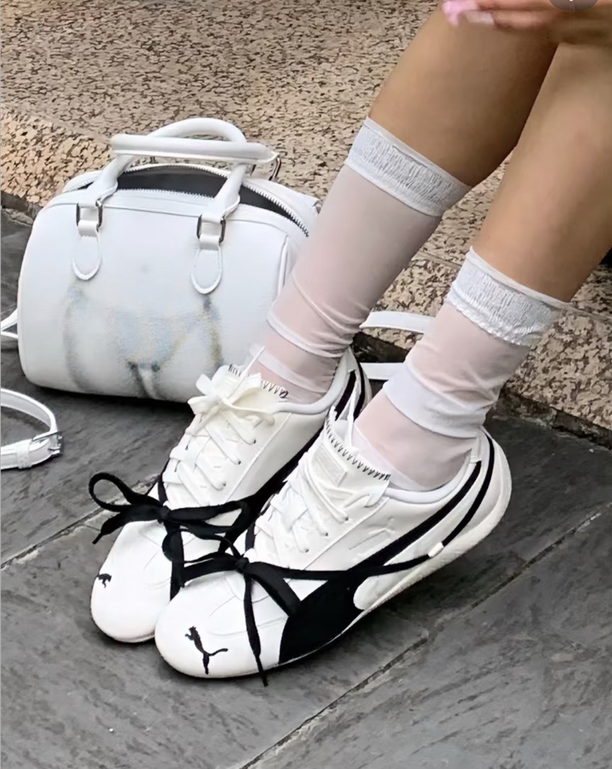 ROSÉ X PUMA SPEEDCAT LEATHER 奶油白 聯名款 雙鞋帶 朴彩英  404390-01