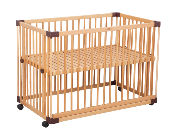 Farska-豪華實木款五合一多功能嬰兒床