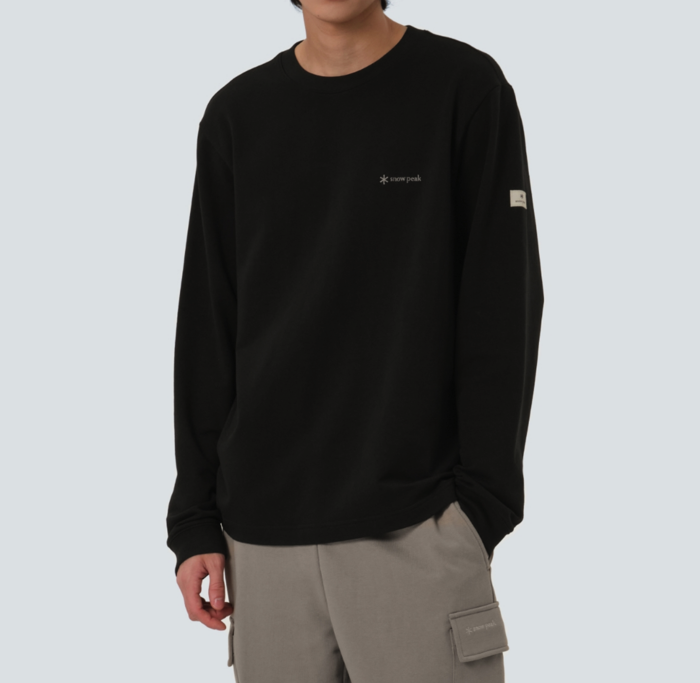 【現貨】snow peak Basic Logo Long Sleeve T-shirt 基本款 薄長袖 S25FMFTL10