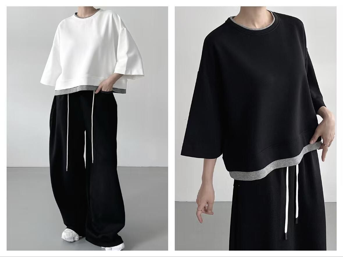 KR 女裝7分袖T-Shirt (K8 BR698)