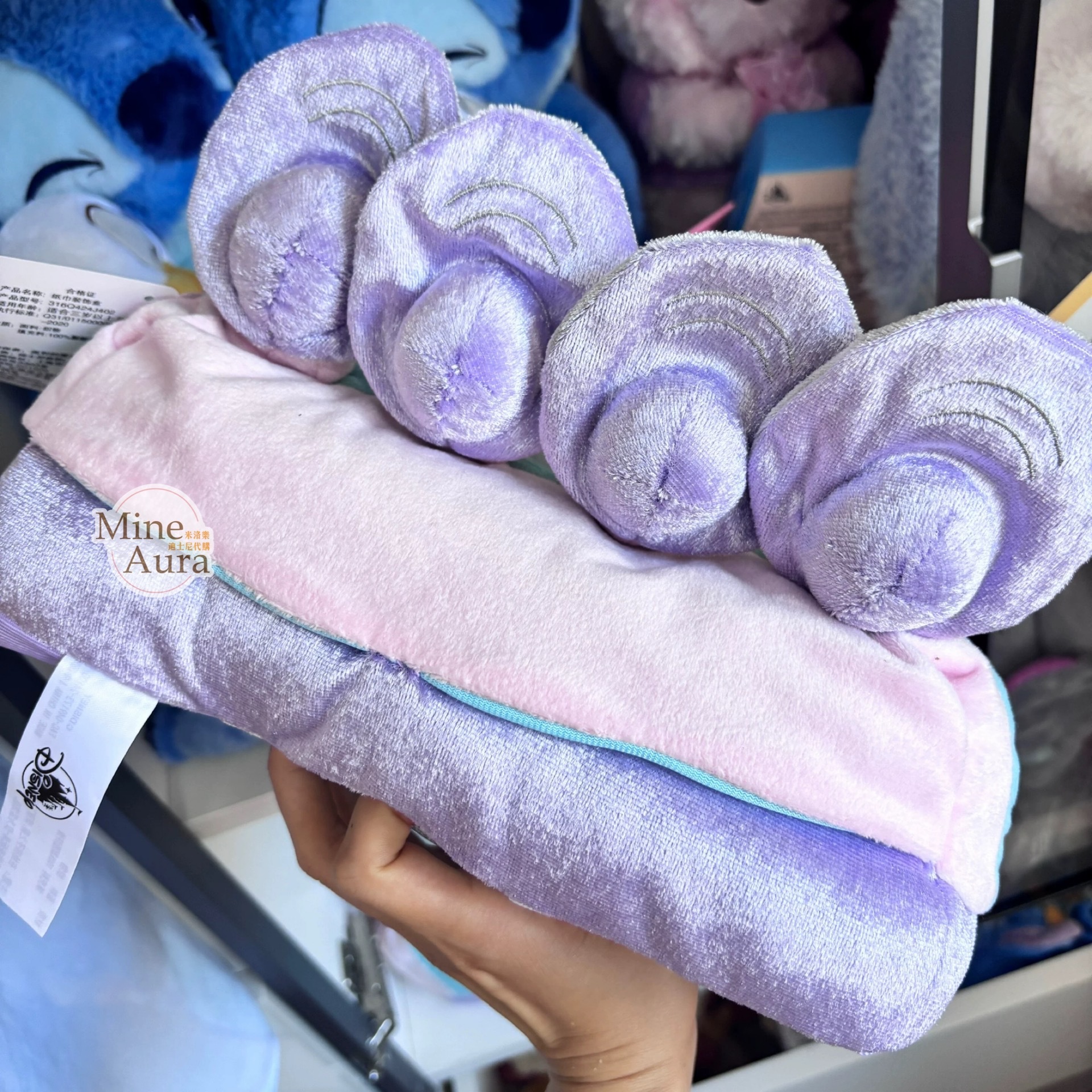 牡蠣寶寶系列 絨毛公仔 造型 面紙套 愛麗絲夢遊仙境 Alice in Wonderland -上海迪士尼商店