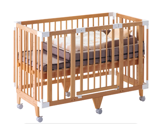 Farska-豪華實木大床款五合一多功能嬰兒床