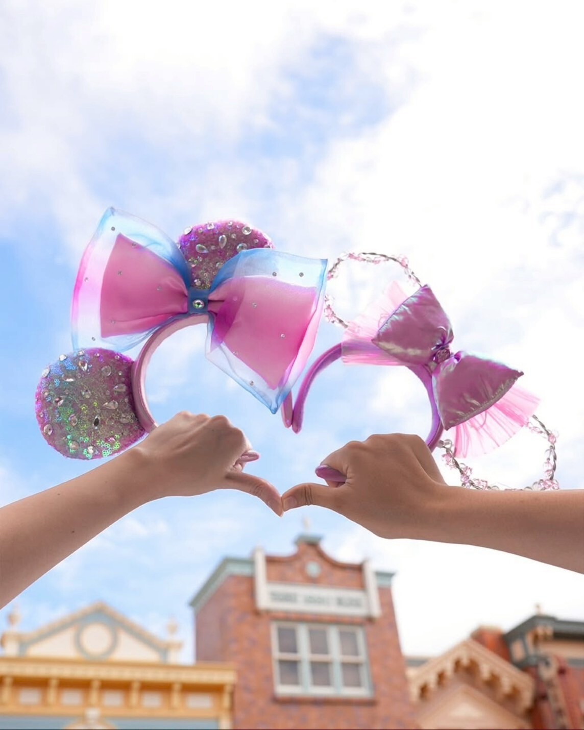 20周年奇妙派對 米妮 Minnie 造型 發光 髮圈 髮箍 -香港迪士尼樂園