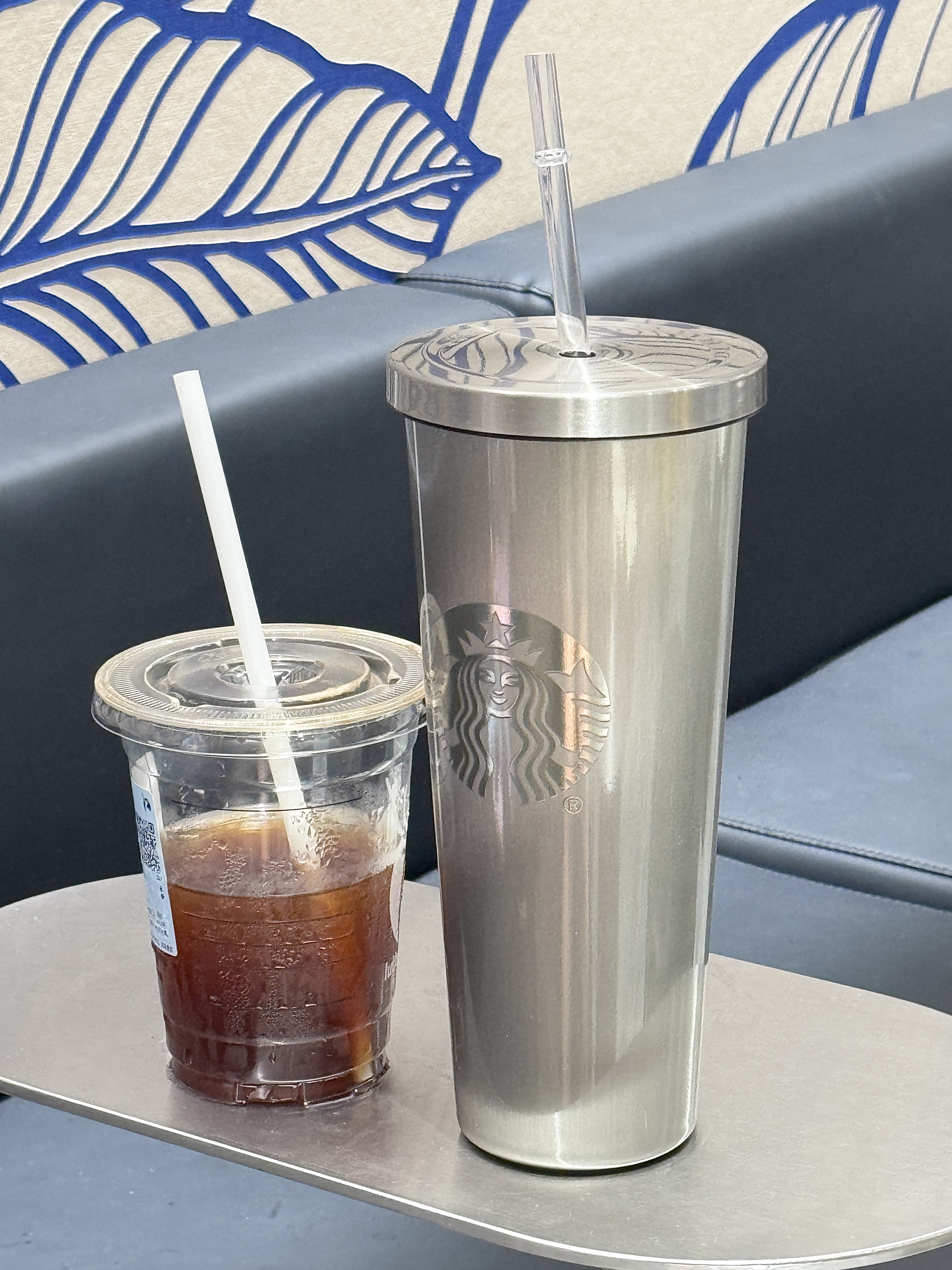 代購-Starbucks 星巴克 貓眼 漸變 吸管杯 水杯 800ml